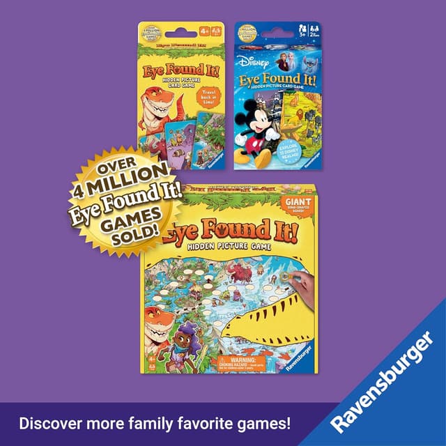 Detalle 2 de Ravensburger Disney Eye Found It game 15-min