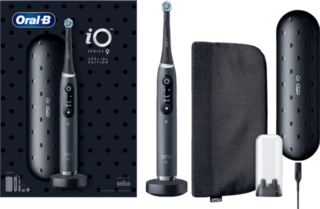 Detalle de Oral‑B iO 9n Onyx Schwarz 🪥