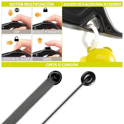 Thumbnail 1 de Ferplast Flippy One Cord S correa retráctil 4,5 m para perros