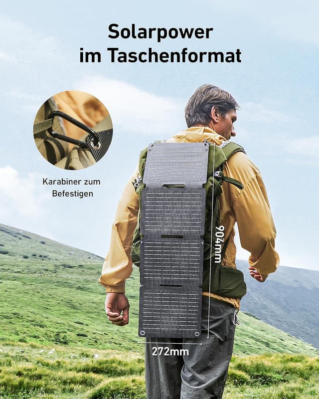 Thumbnail 6 de Anker SOLIX PS30 30W faltbares Solarpanel