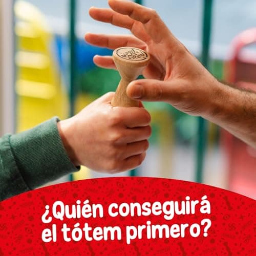 Detalle de Zygomatic Jungle Speed de Asmodee: juego de cartas rápido para 2 a 10 jugadores (7+), en español y portugués