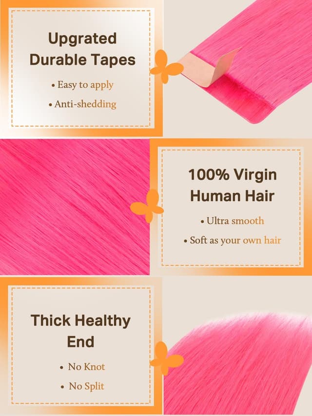 Detalle 2 de DOORES Extension Capelli Veri Remy 10pz 40cm