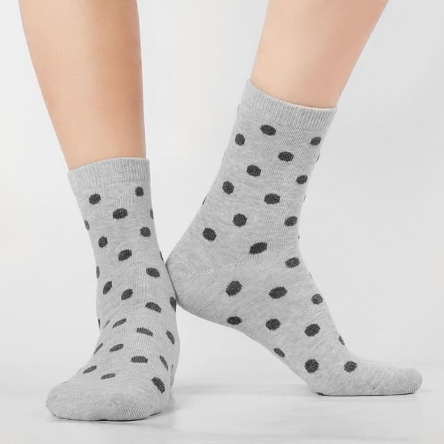 Detalle 2 de 10 Paar Socken Damen 39-42 Baumwolle Ringelsocken
