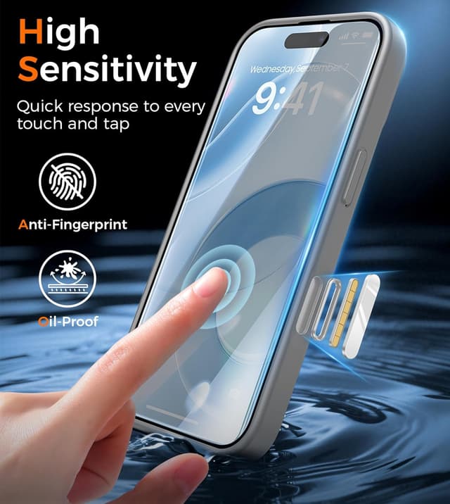 Detalle 1 de Guisessy iPhone 17, coque MagSafe 3 en 1