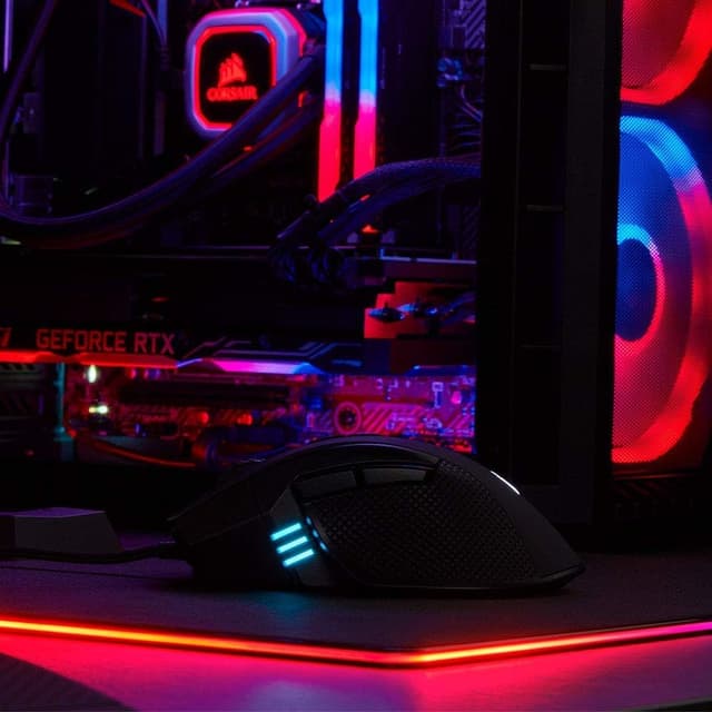 Detalle 1 de Corsair IRONCLAW RGB FPS mouse 18,000 DPI