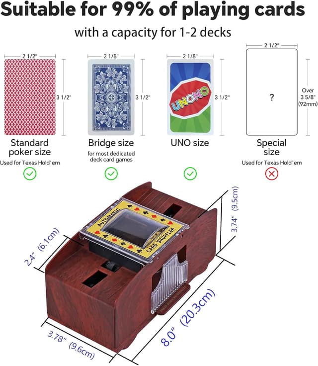 Thumbnail 5 de HJCMikee Mélangeur Automatique de Cartes