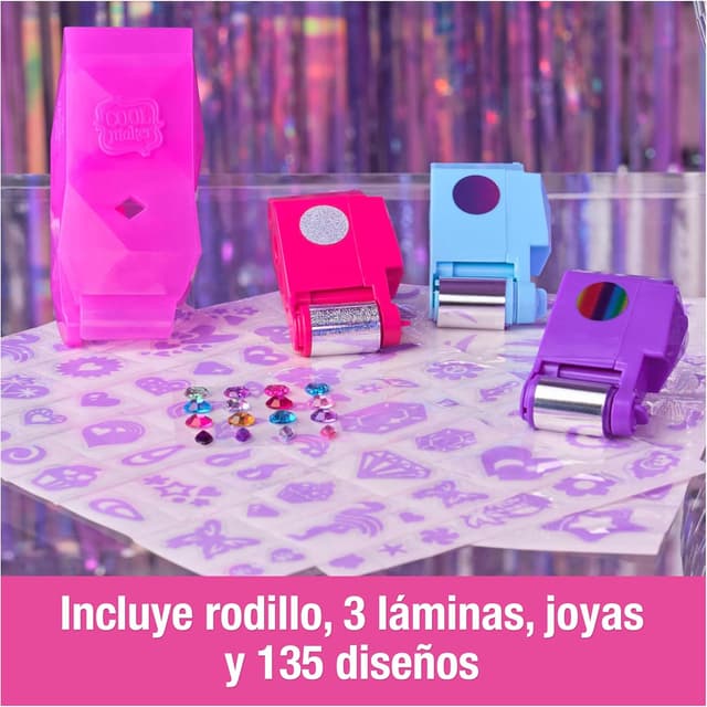 Detalle de Cool MAKER Shimmer Me Body Art 🎨 Kit de Tatuajes Temporales Niñas