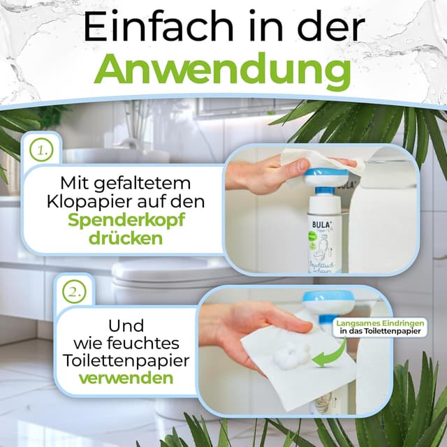 Detalle de BULA Popo Home Bundle Feuchttuch-Schaum 150 ml