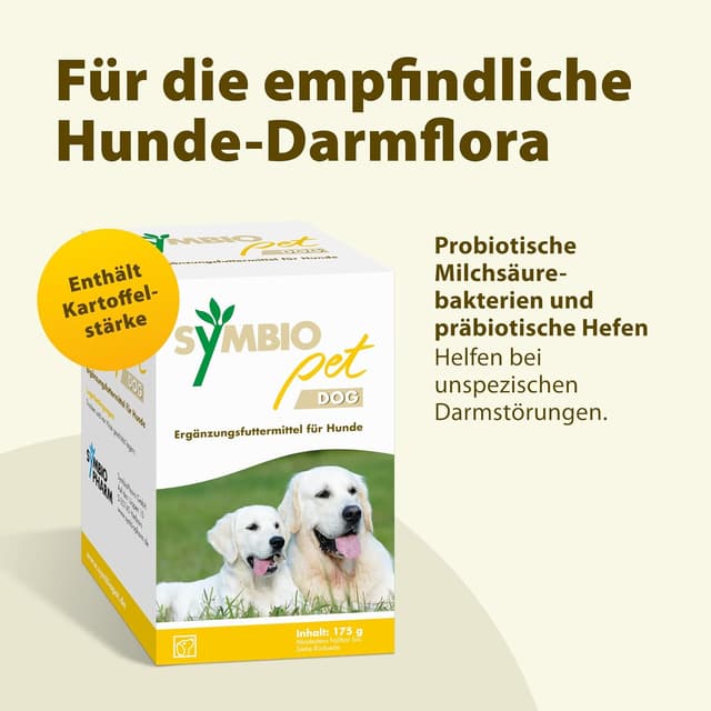 Detalle 1 de SymbioPet Dog Probiotika 175 g Pulver