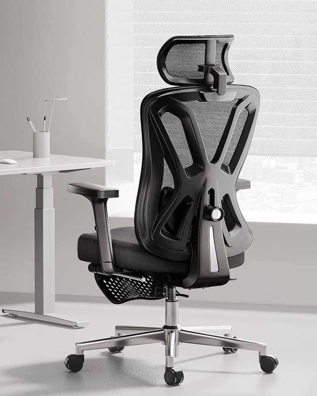Detalle 2 de Hbada P5 Ergonomischer Bürostuhl 10 cm