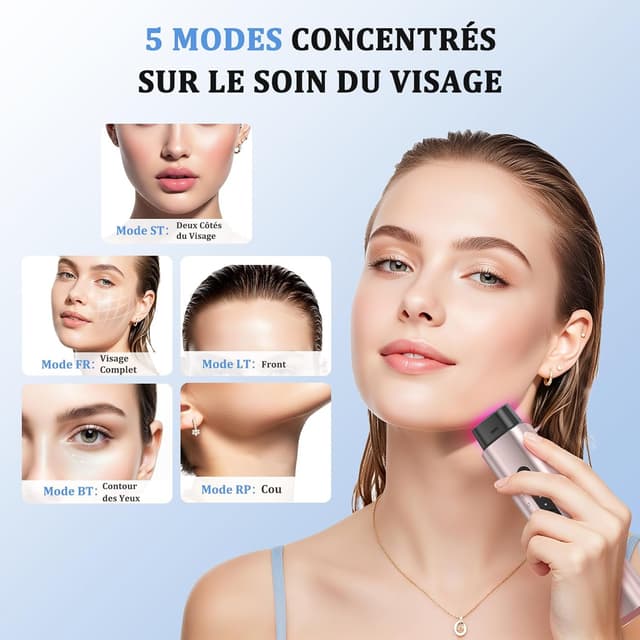 Thumbnail 4 de Oranmagic Appareil Visage radiofréquence 7 heures 💆