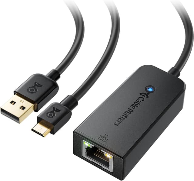 Detalle de Cable Matters Micro USB Ethernet Adapter