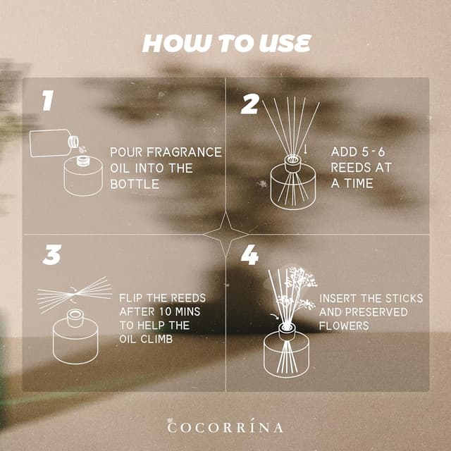 Thumbnail 6 de COCORRÍNA Cashmere Vanilla diffuser refill 6.7 fl oz