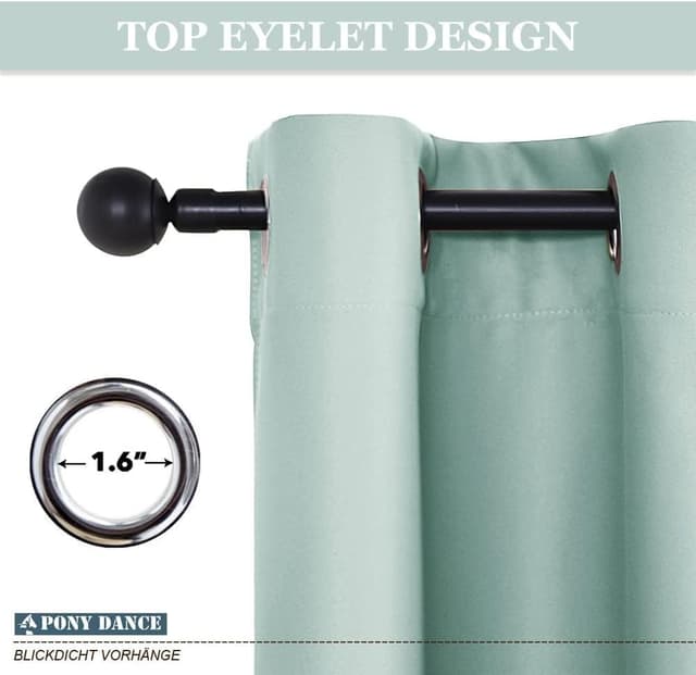 Thumbnail 6 de PONY DANCE Verdunkelungsvorhang 260 x 140 cm