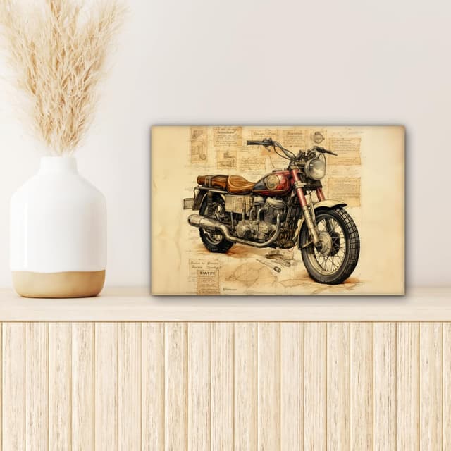 Detalle de Impression sur toile 30x20 cm pour mur