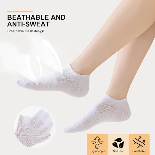 Detalle de Niofind calzini donna corti 6 paia