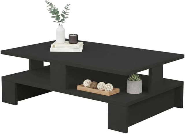 Detalle de Tavolino da salotto Eridanus 80x50 cm antracite