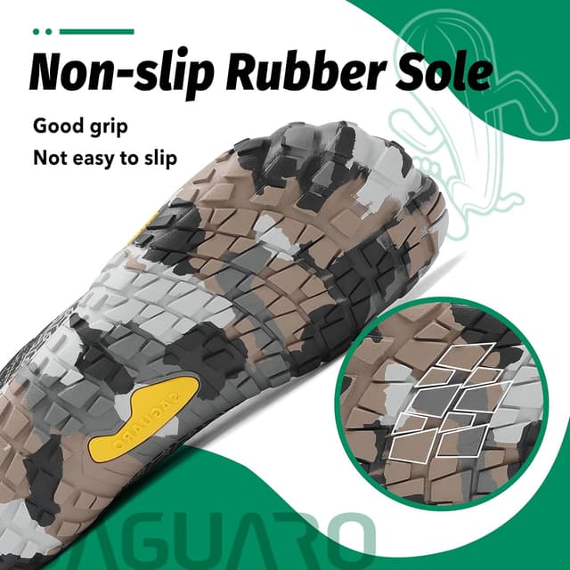 Thumbnail 6 de SAGUARO Unisex Barfußschuhe – leichte, atmungsaktive Zero-Drop Fitness-/Trail-Schuhe mit breiter Zehenbox