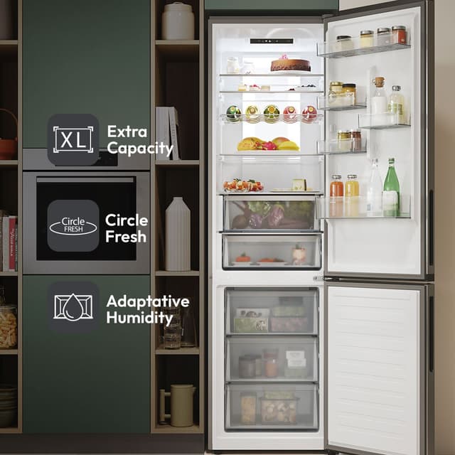 Thumbnail 5 de Candy CNCQ2T620DX frigorífico 409 litros Total No Frost