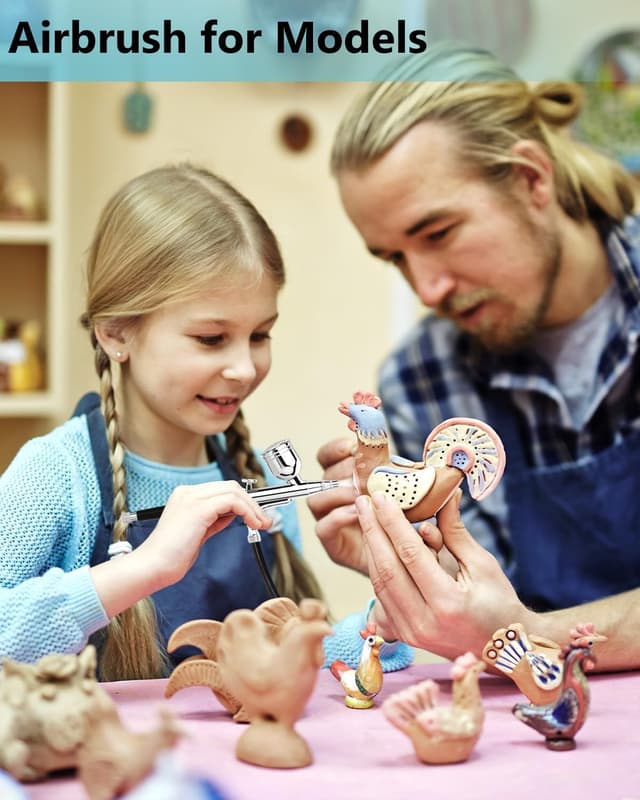 Thumbnail 4 de Powate Airbrush Kit 40PSI