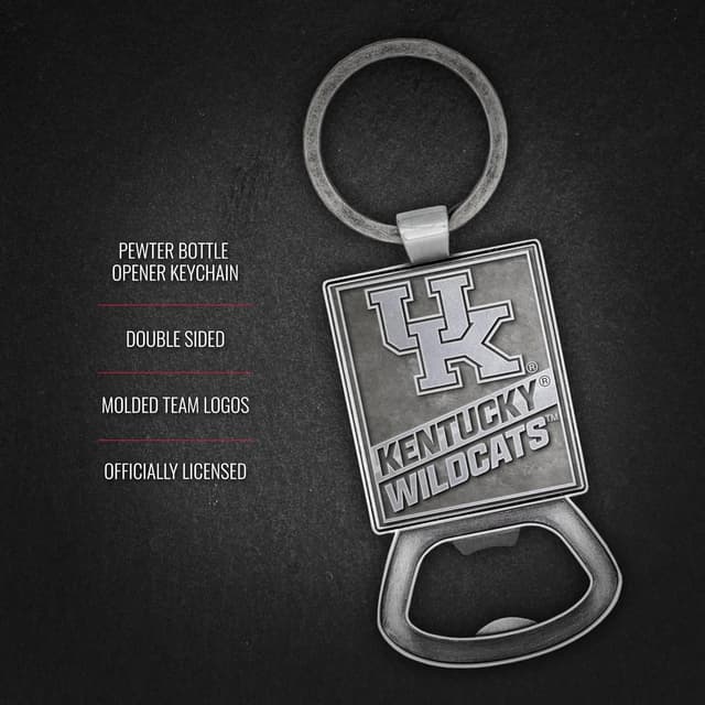 Detalle 2 de Rico Industries NCAA Pewter Style Bottle Opener Keychain
