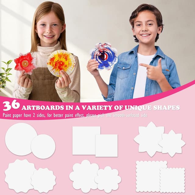 Thumbnail 4 de TingingYuli Drehkunst-Set Rosa 6–12 Jahre