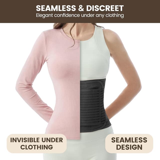 Detalle de Trendyline Postpartum Belly Wrap for Women C-Section Recovery Compression Belt