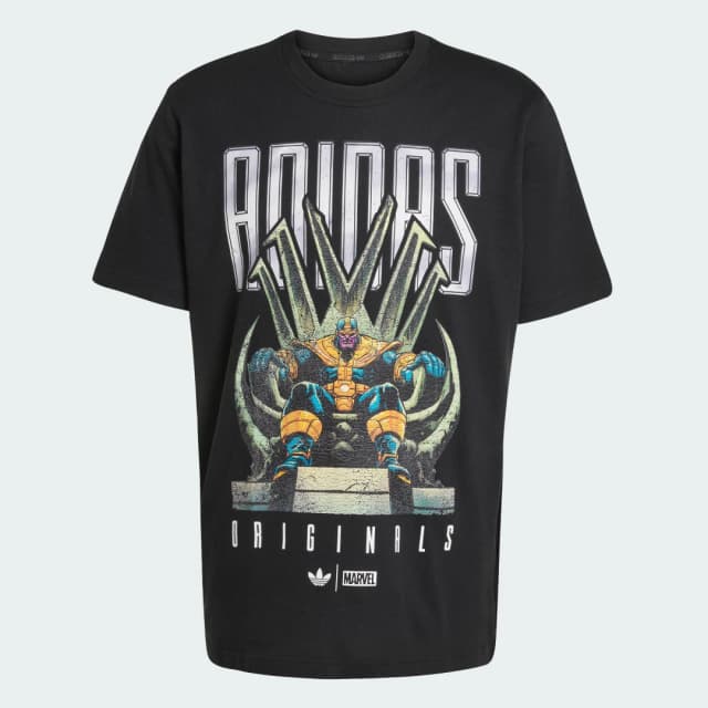 Detalle 2 de Adidas Marvel Thanos Camiseta holgada Negra