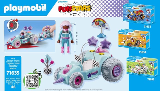 Thumbnail 5 de PLAYMOBIL Funstars 71635 Kart Racing Unicornio 🦄 Diversión Mágica