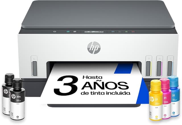 Detalle de HP Smart Tank 6005 Impresora A4 Multifunción