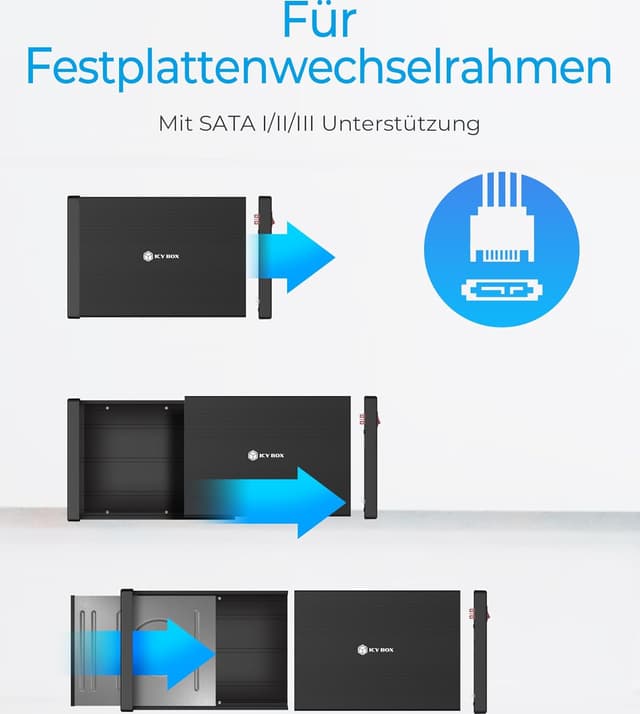 Thumbnail 3 de ICY BOX IB-525-U3 boîtier externe 5,25 pouces