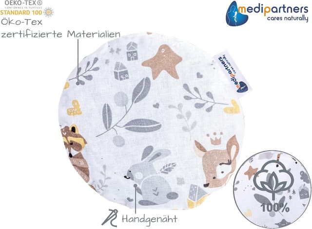 Thumbnail 1 de Medi Partners Kirschkernkissen rund 15 cm