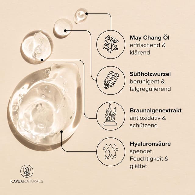 Detalle de BIO Niacinamide Serum hochdosiert 100 ml (10% Niacinamide + 1% Zink, Made in Germany)