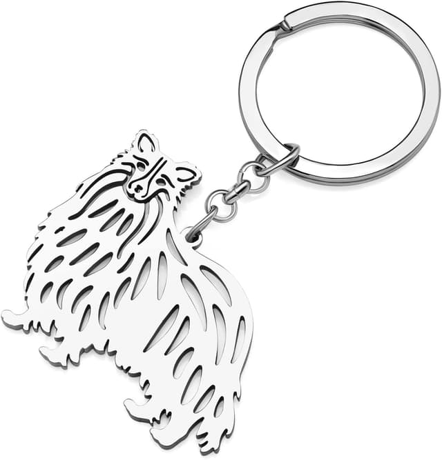 Thumbnail 1 de LONYOO Edelstahl Hund Schlüsselanhänger 12,9 g