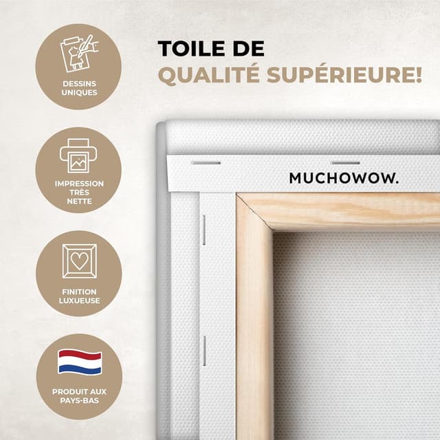 Detalle de Tableau MuchoWow toile imprimée 60x40 cm