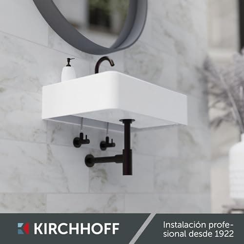 Thumbnail 7 de Kirchhoff 98803828 fregadero con sifón negro 🚰