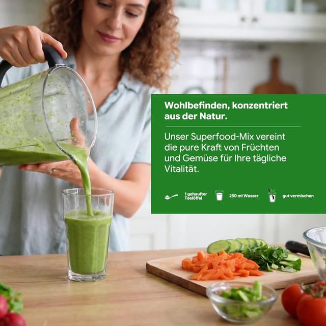 Detalle 2 de Grüne Entgiftungspulver Greens 200 g