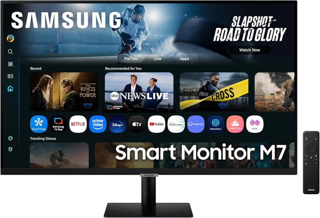 Detalle de Samsung LS32FM702UUXXU 32-inch 4K smart monitor
