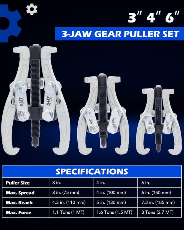 Detalle 2 de Orion Motor Tech Gear Puller Set 3