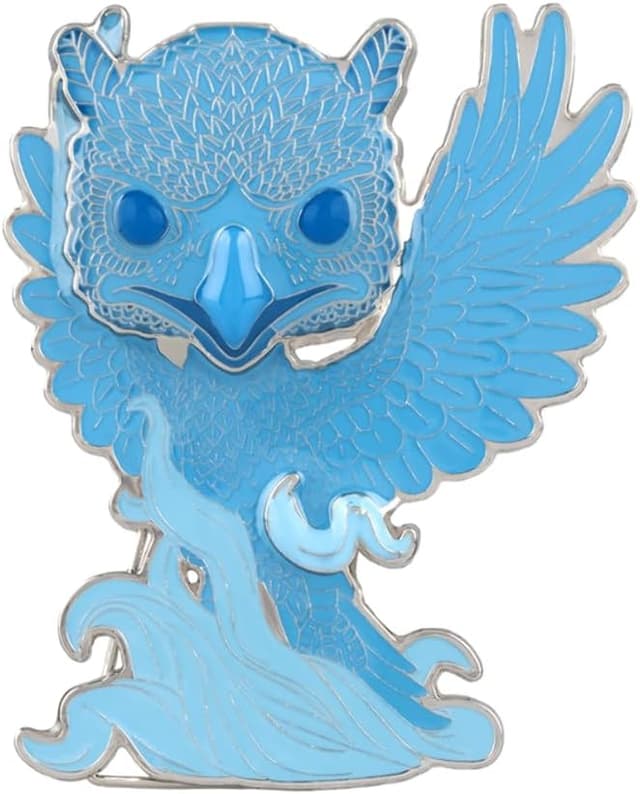 Detalle de Funko Pop! Large Enamel Pin Harry Potter — Patronus / broche émaillée à support couronne