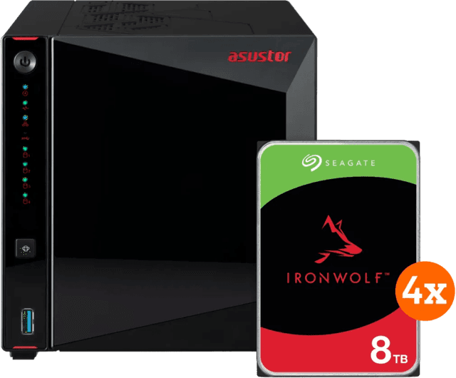Imagen de ASUSTOR AS5404T Speicherlösung 32 TB en OfertitasTOP