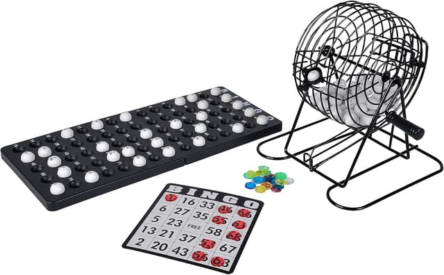 Detalle 2 de Jeu classique Bingo Deluxe noris 606108011 (21 x 21 x 21 cm)