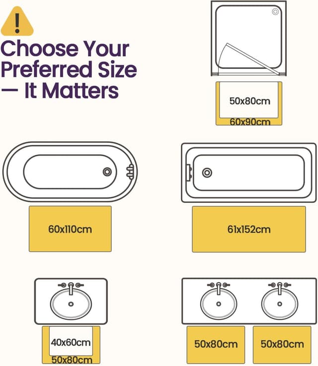 Thumbnail 1 de Dexi Ultra Soft Bath Mat 60 x 110 cm