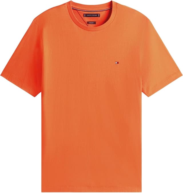 Detalle de Tommy Hilfiger Ess Seasonal Reg Fit Solid Tee (MW0MW39995) maglietta uomo a manica corta