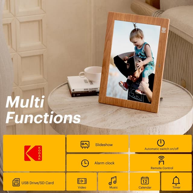 Thumbnail 5 de KODAK Digital Photo Frame 10-inch IPS, 1280×800