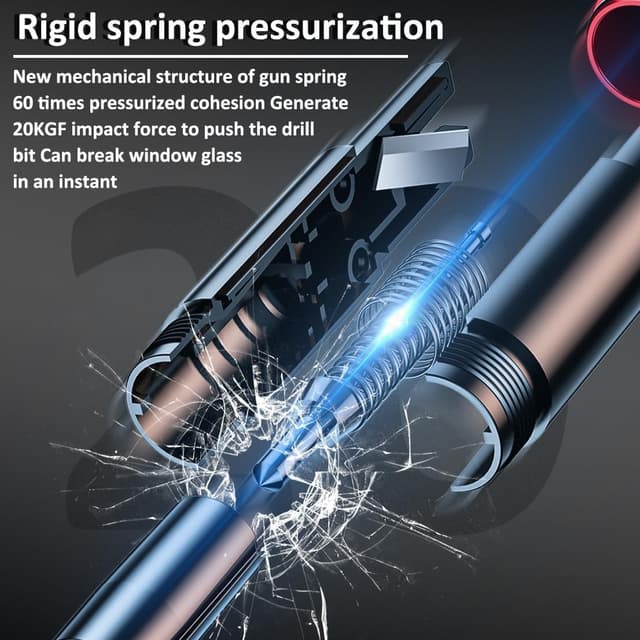 Thumbnail 3 de DSGKUU Car Safety Hammer 2-pack