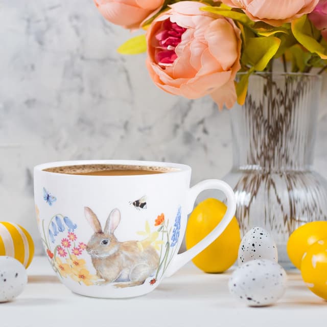 Detalle de Rabbit Hug Mug 20 oz Coffee Mug