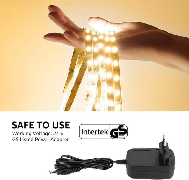 Thumbnail 6 de Lepro Tira LED 10M Blanca Cálida 3000K 💡 Regulable con Fuente y Regulador