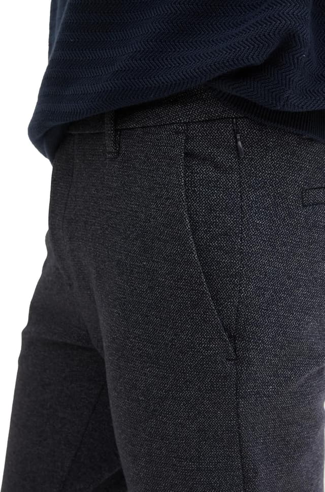 Detalle de TOM TAILOR Travis Slim chino uomo in tessuto piqué