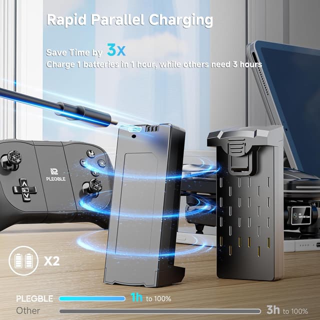 Thumbnail 4 de Drone with Camera 4K mini foldable drone